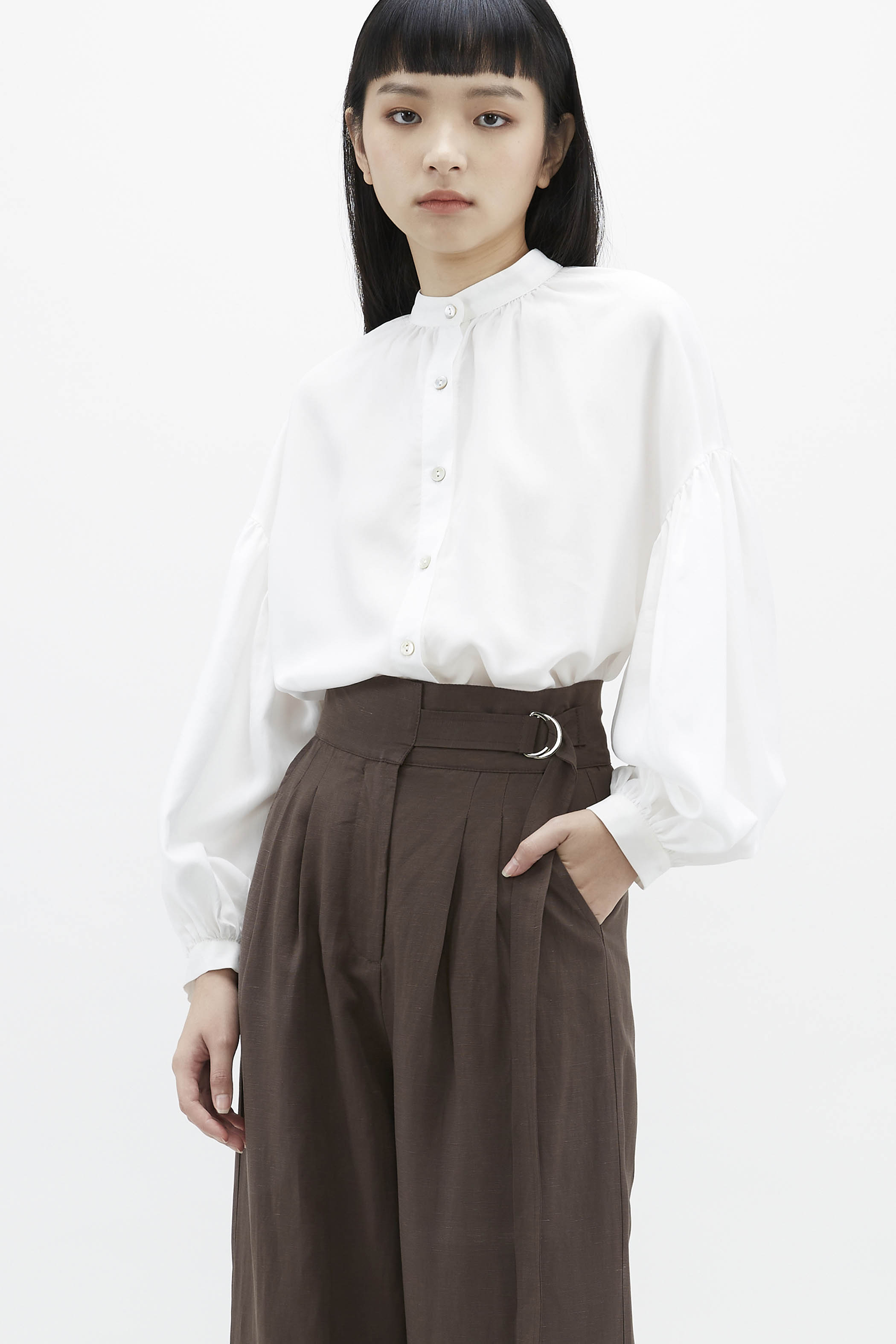 Otila Balloon-Sleeve Blouse