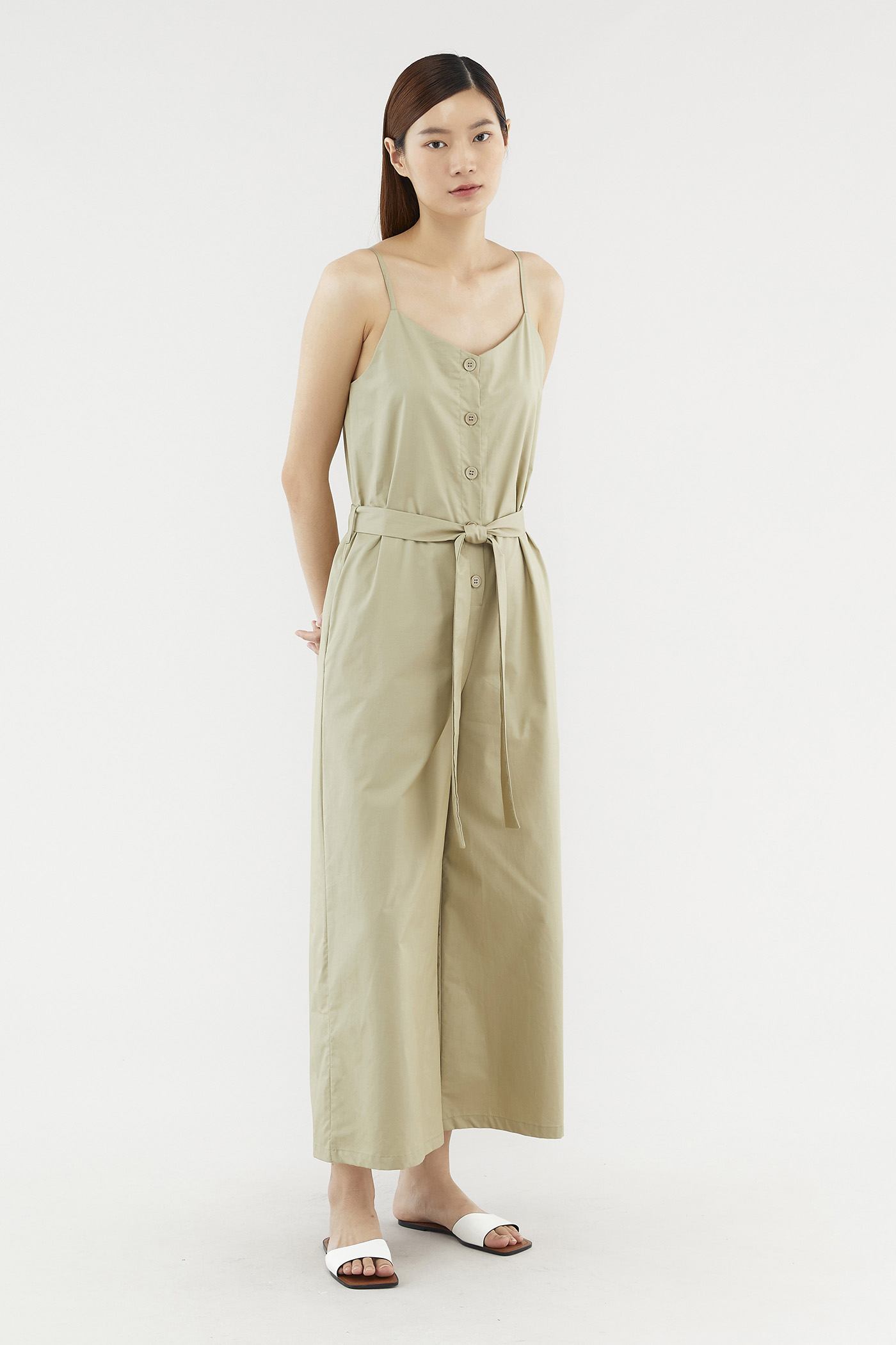 Pamina Button Jumpsuit 