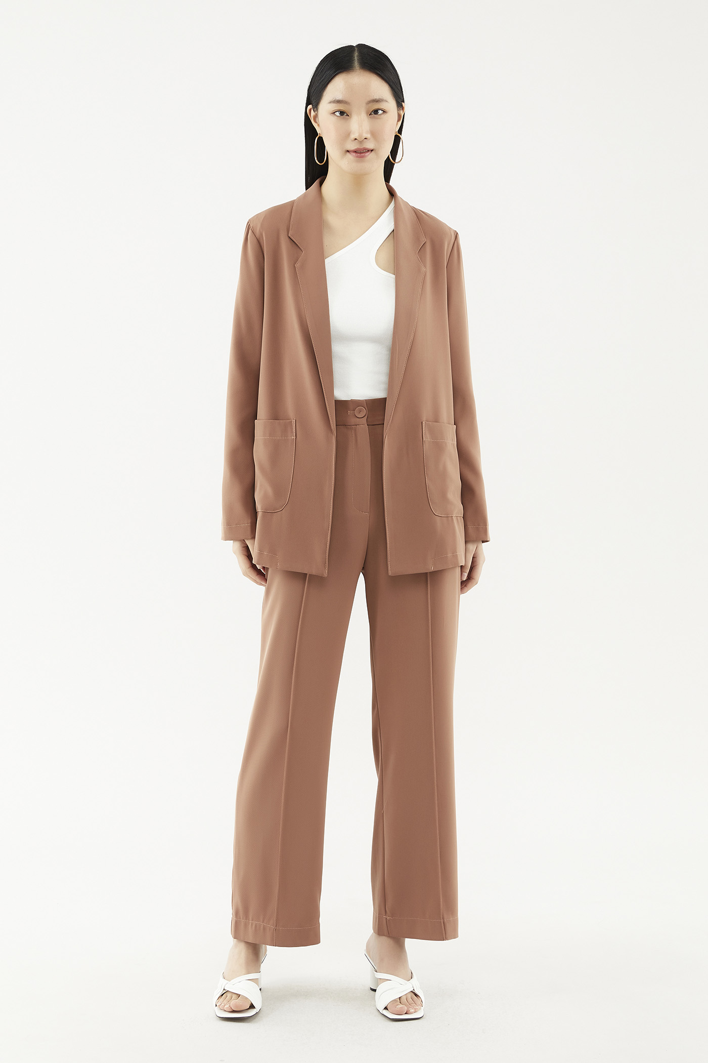 Edelyn High-Waist Pants