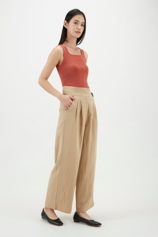 Aspen Square-neck Knit Top