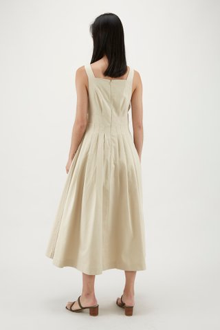 Adalie Pleated Dress