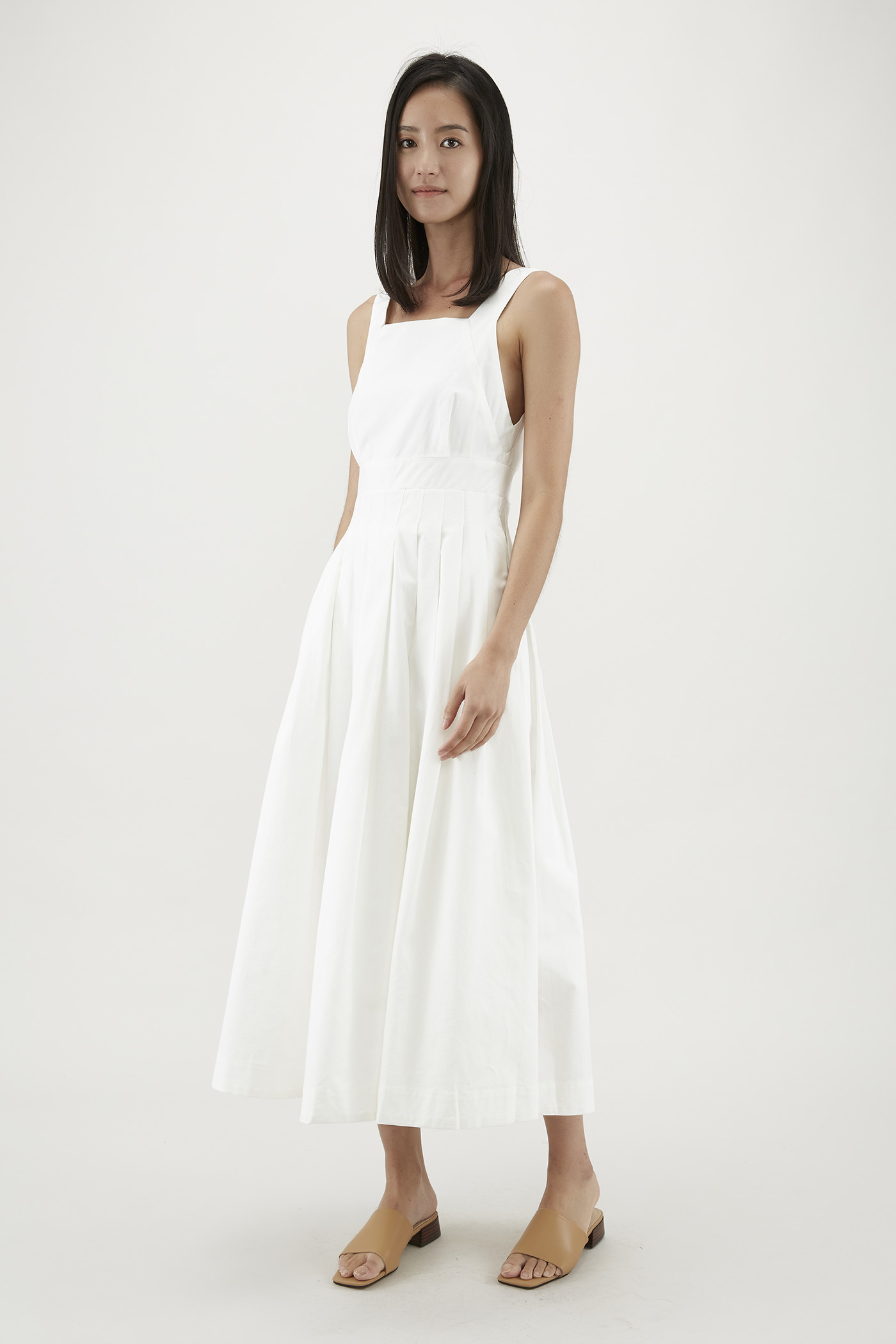 Adalie Pleated Dress