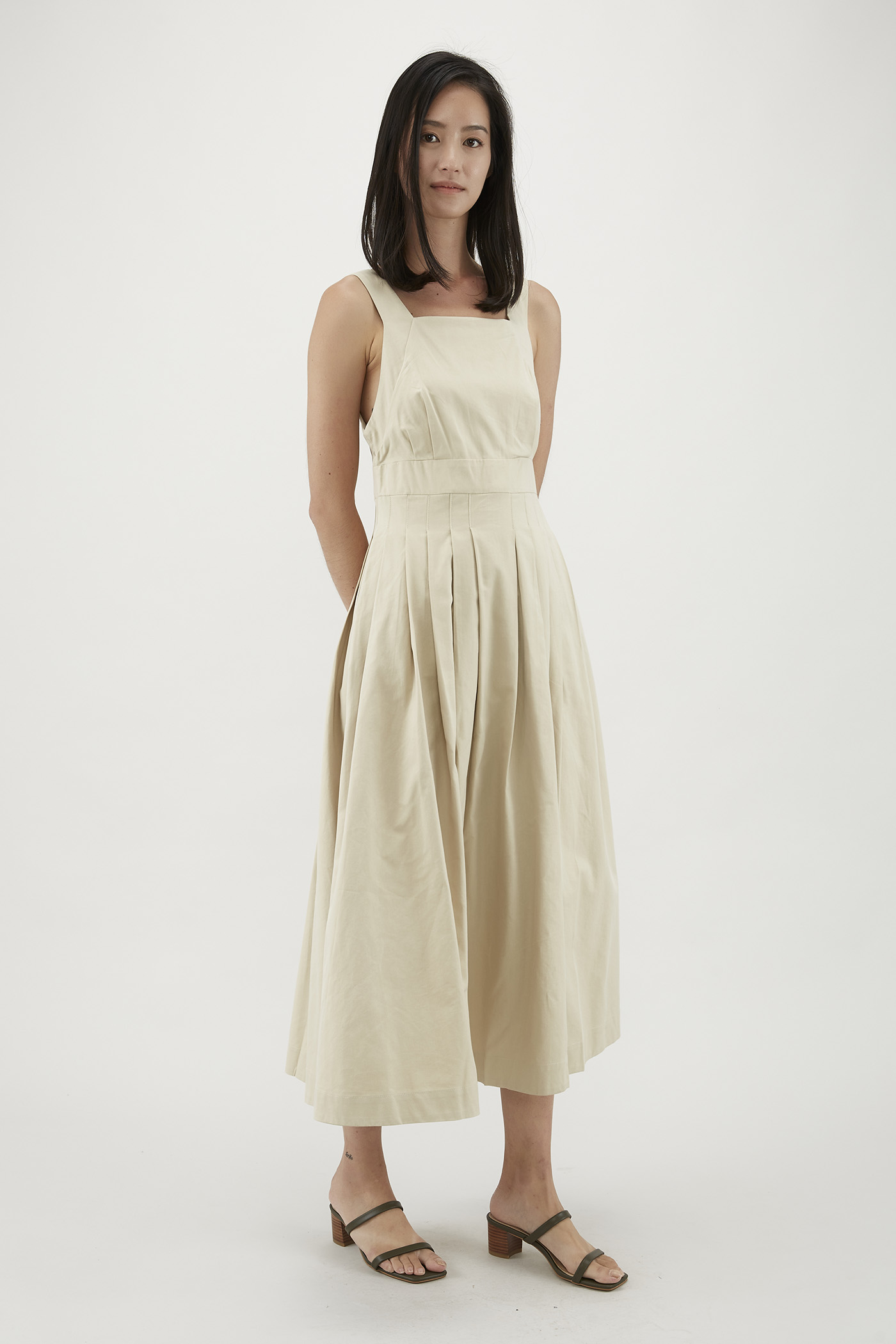 Adalie Pleated Dress
