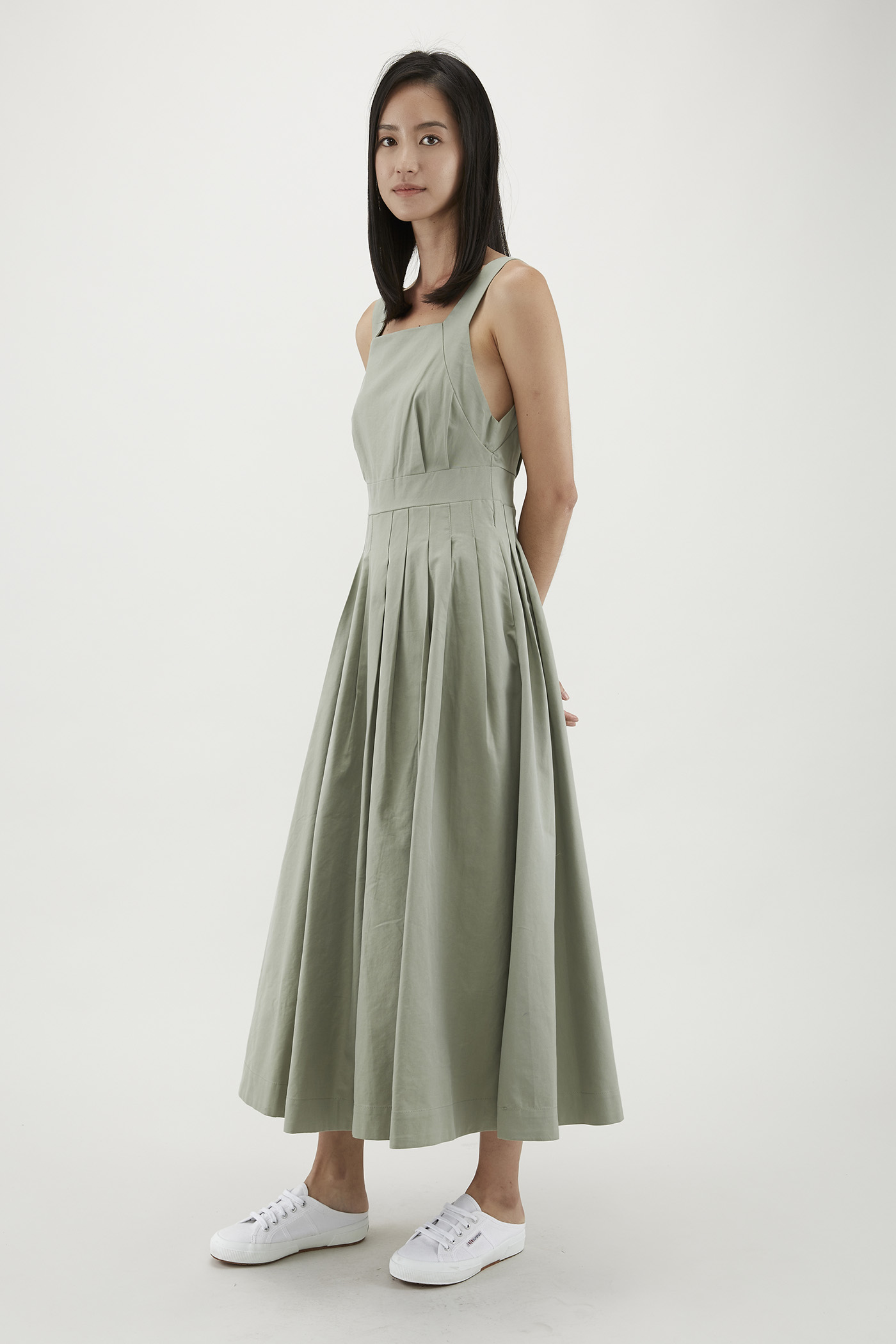 Adalie Pleated Dress