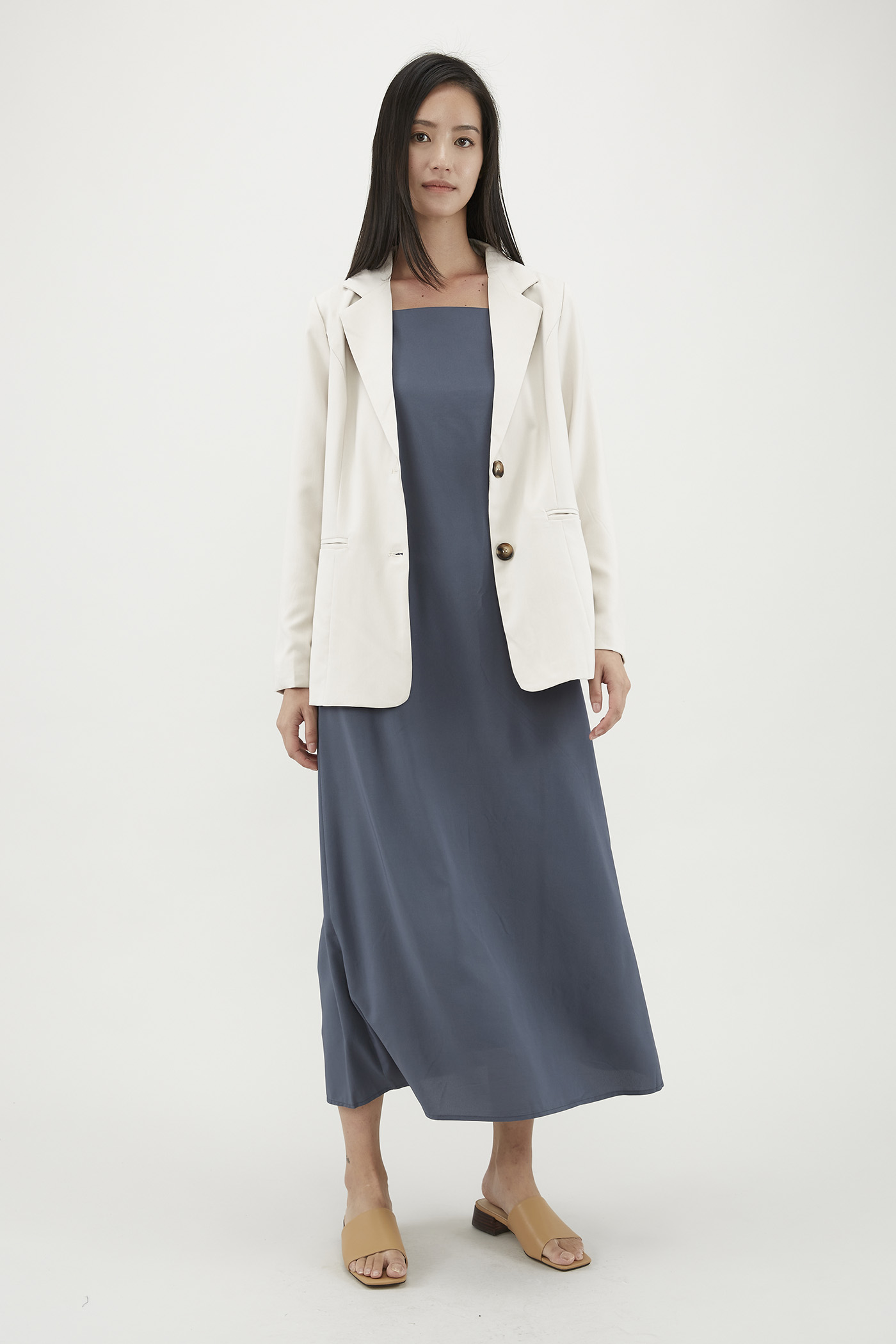 Erwyne Double-Button Blazer