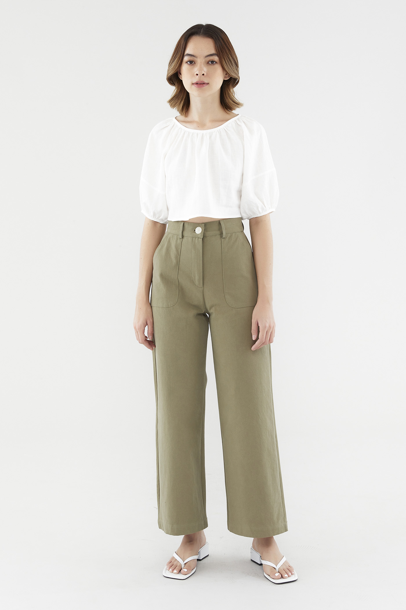 Derryl Wide-leg Pants 