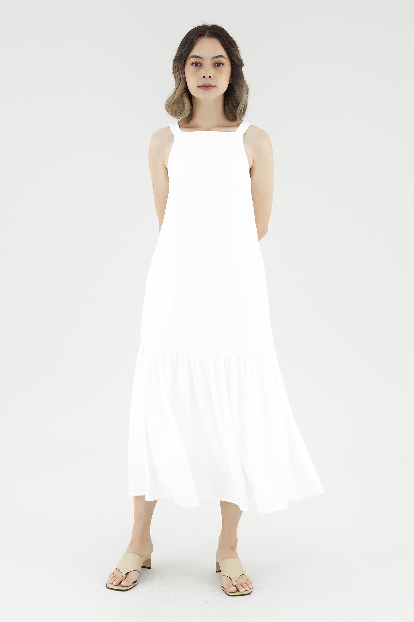 Milani U-Back Drop-Tier Dress