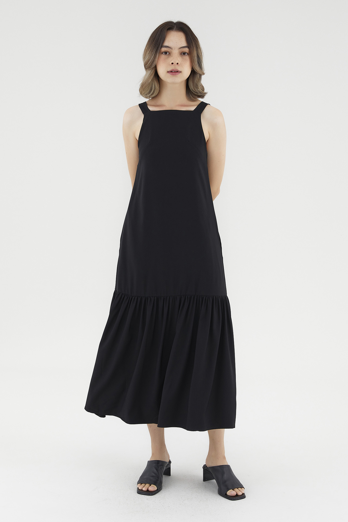 Milani U-Back Drop-Tier Dress