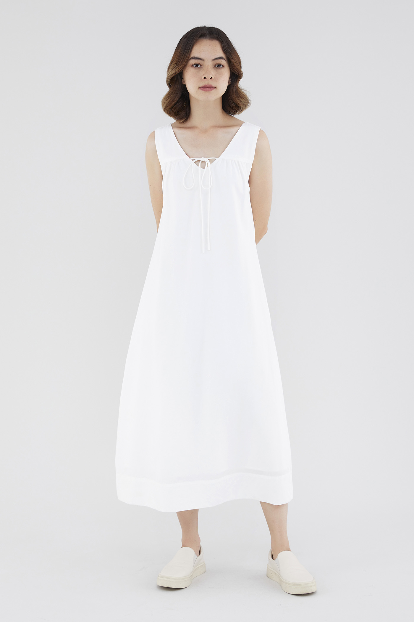 Lyssie V-Neck Tent Dress