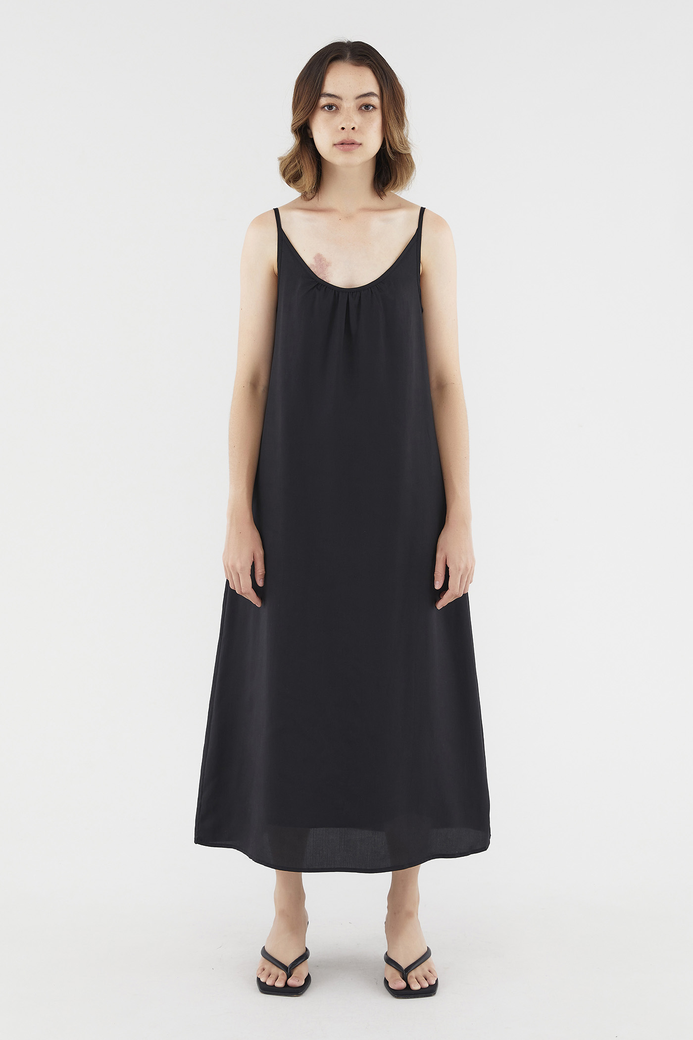 Fyllis Scoop-Neck Dress