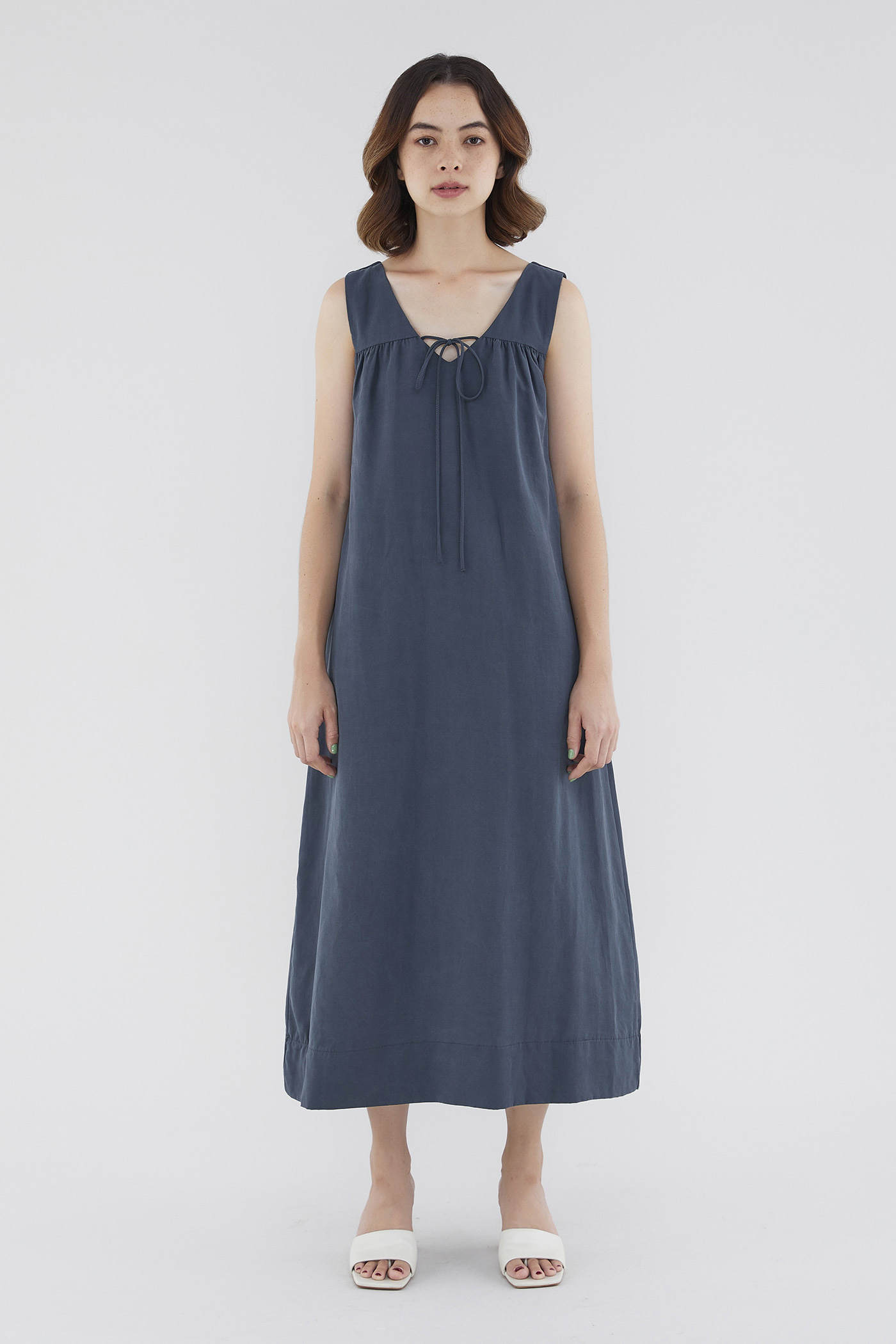 Lyssie V-Neck Tent Dress