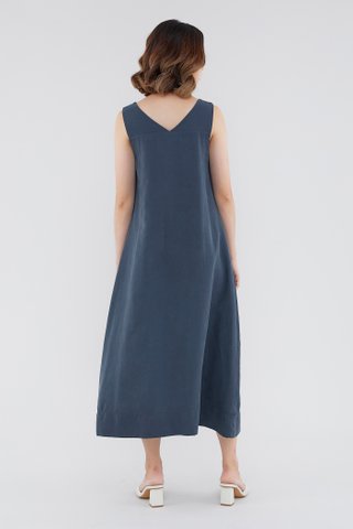 Lyssie V-Neck Tent Dress