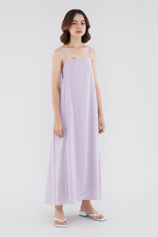 Shanelle Back-Pleat Dress