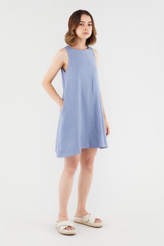 Myrah Linen Shift Dress