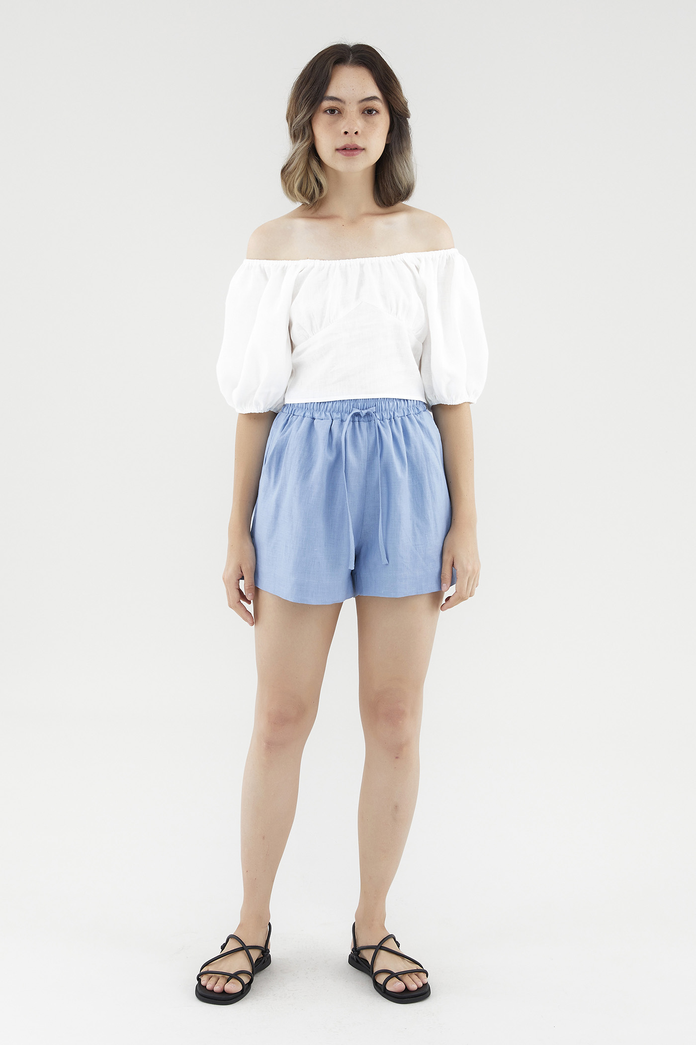 Bonita Linen Relaxed Shorts