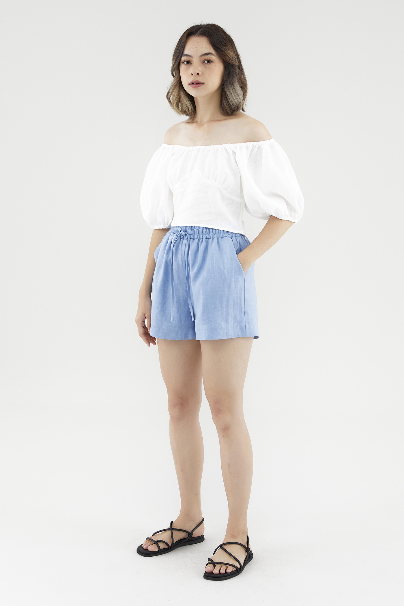 Bonita Linen Relaxed Shorts