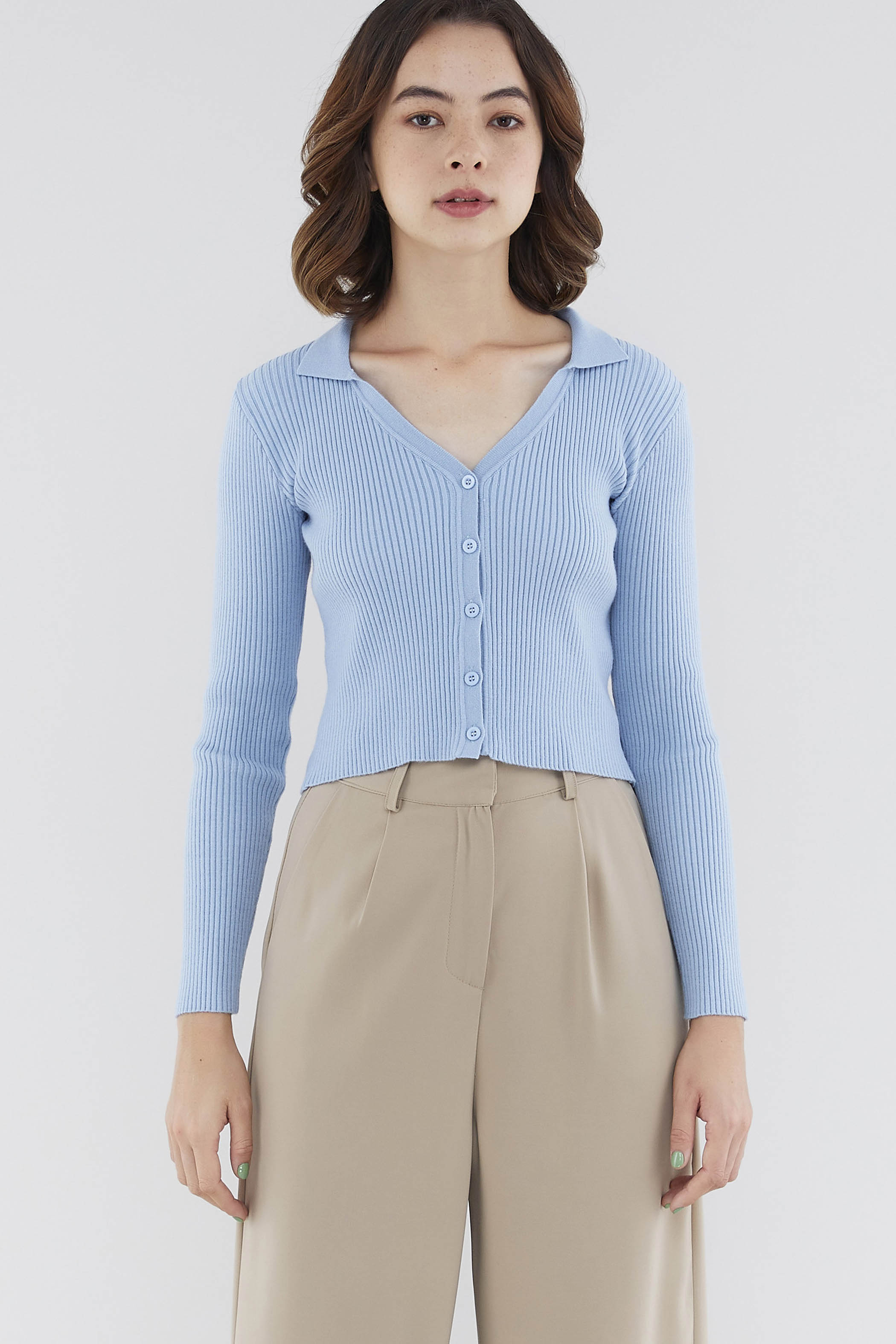 Lettie Collared Cardigan