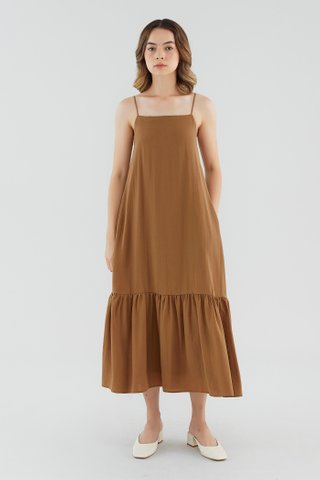 Quessie Drop-Tier Dress