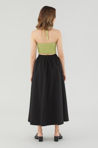 Gerta Linen Tie-Strap Top