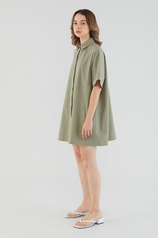 Tabina Relaxed Shirt Dress