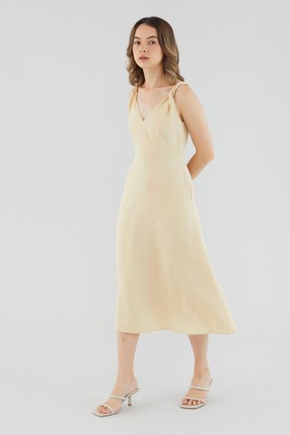 Kadisha Twisted Strap Dress