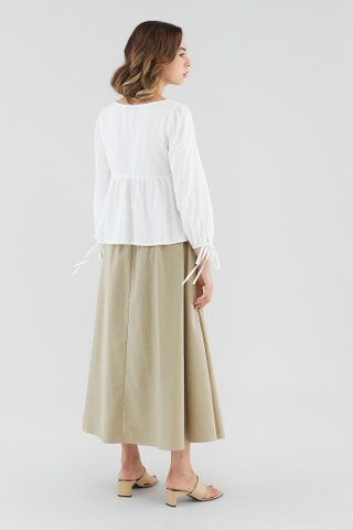 Franie Tie-Strap Blouse