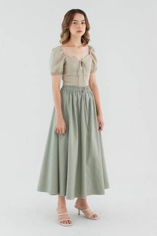 Dellis Drawstring Skirt