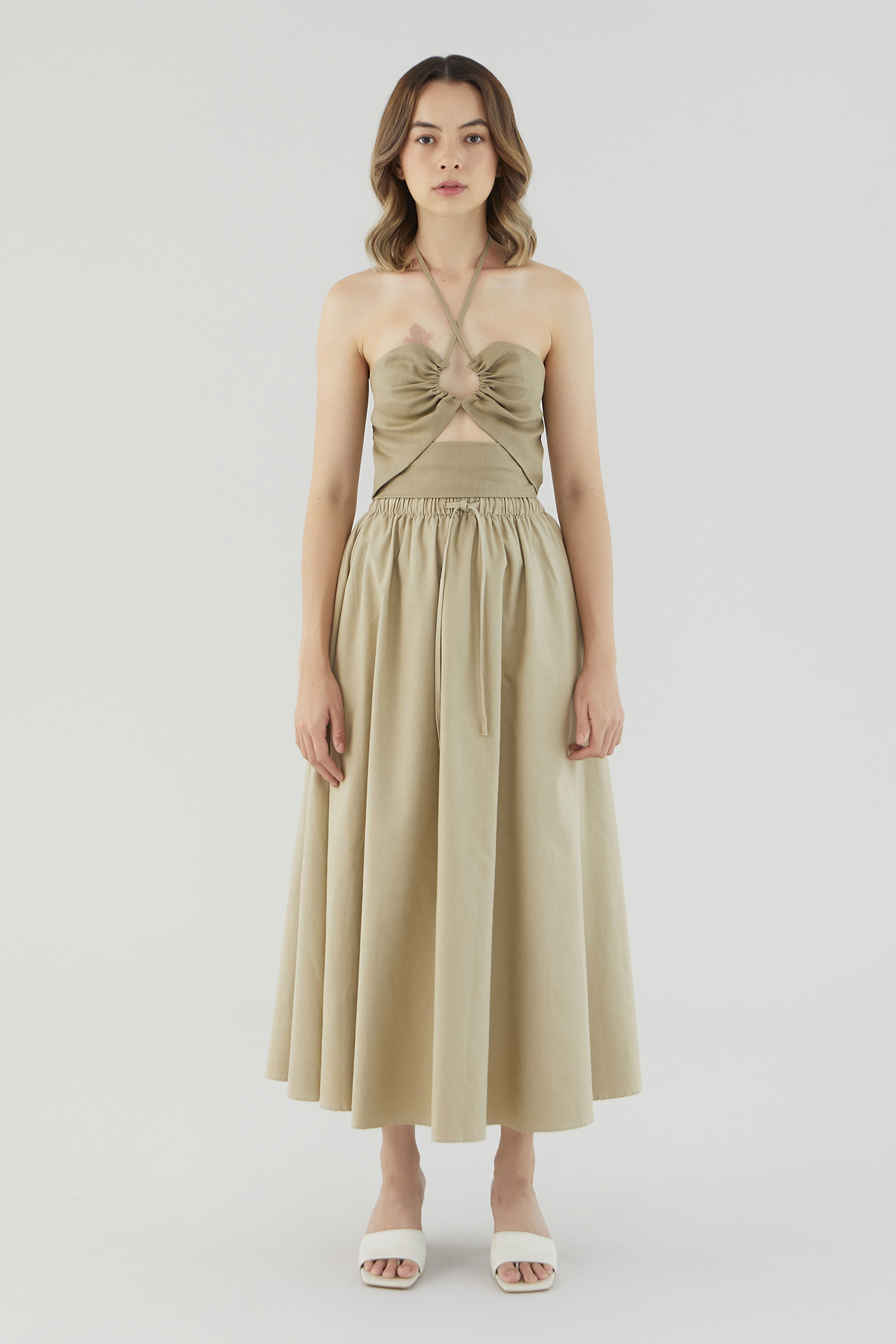 Dellis Drawstring Skirt