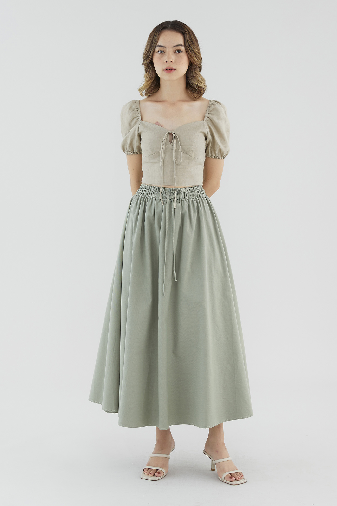 Dellis Drawstring Skirt