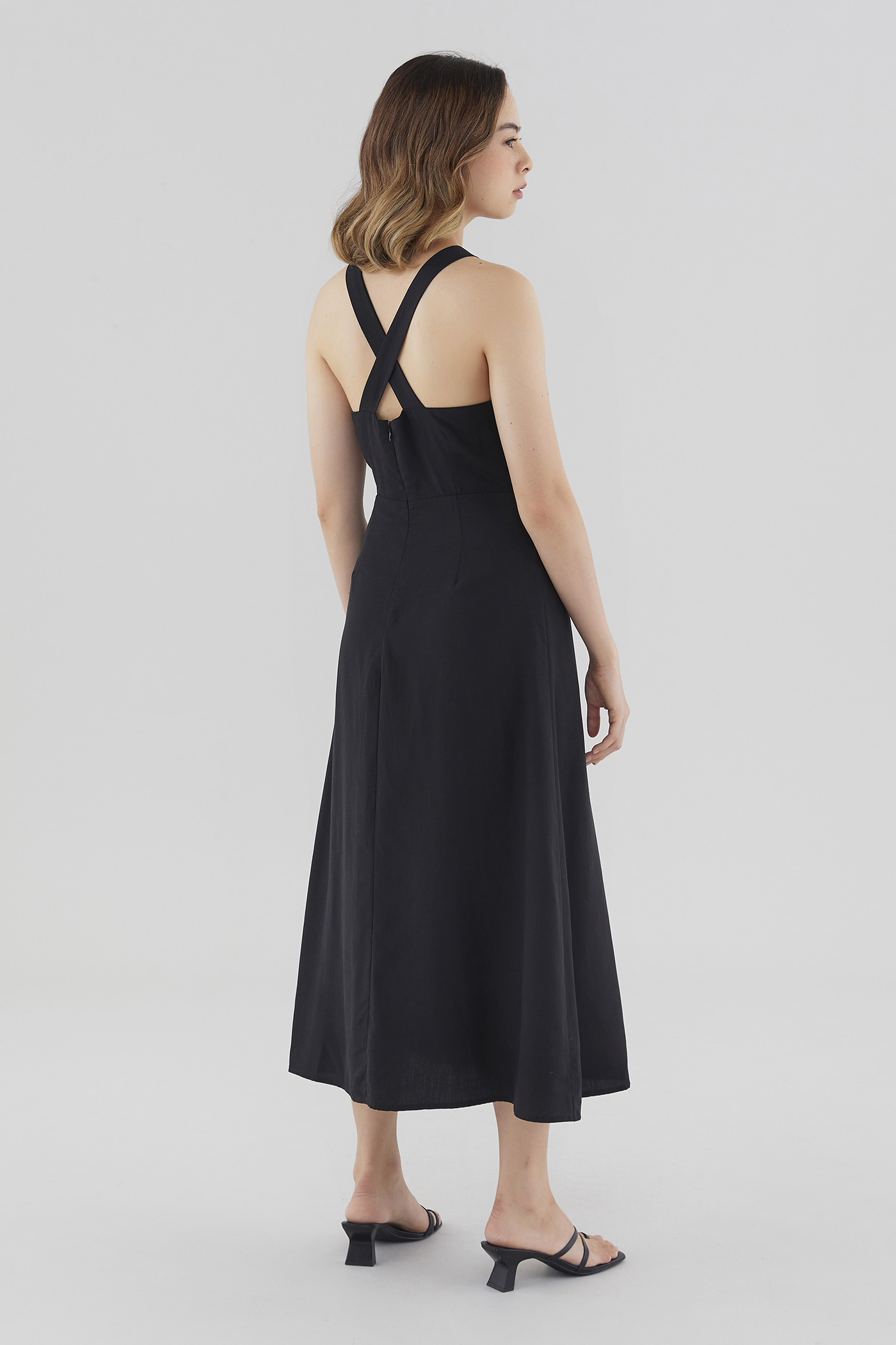 Kaileen Cross-Back Dress