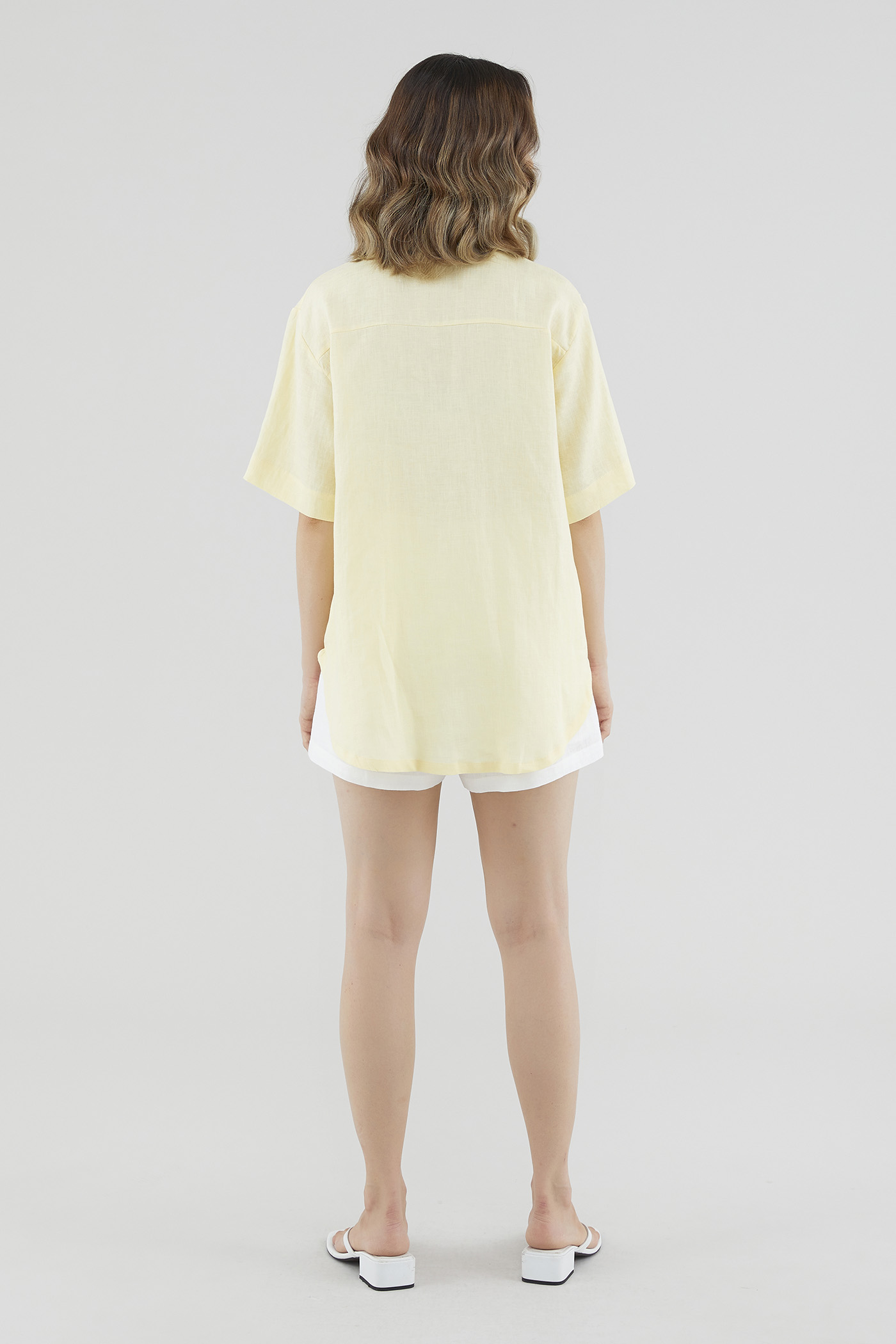 Jeneca Linen Short Sleeve Shirt