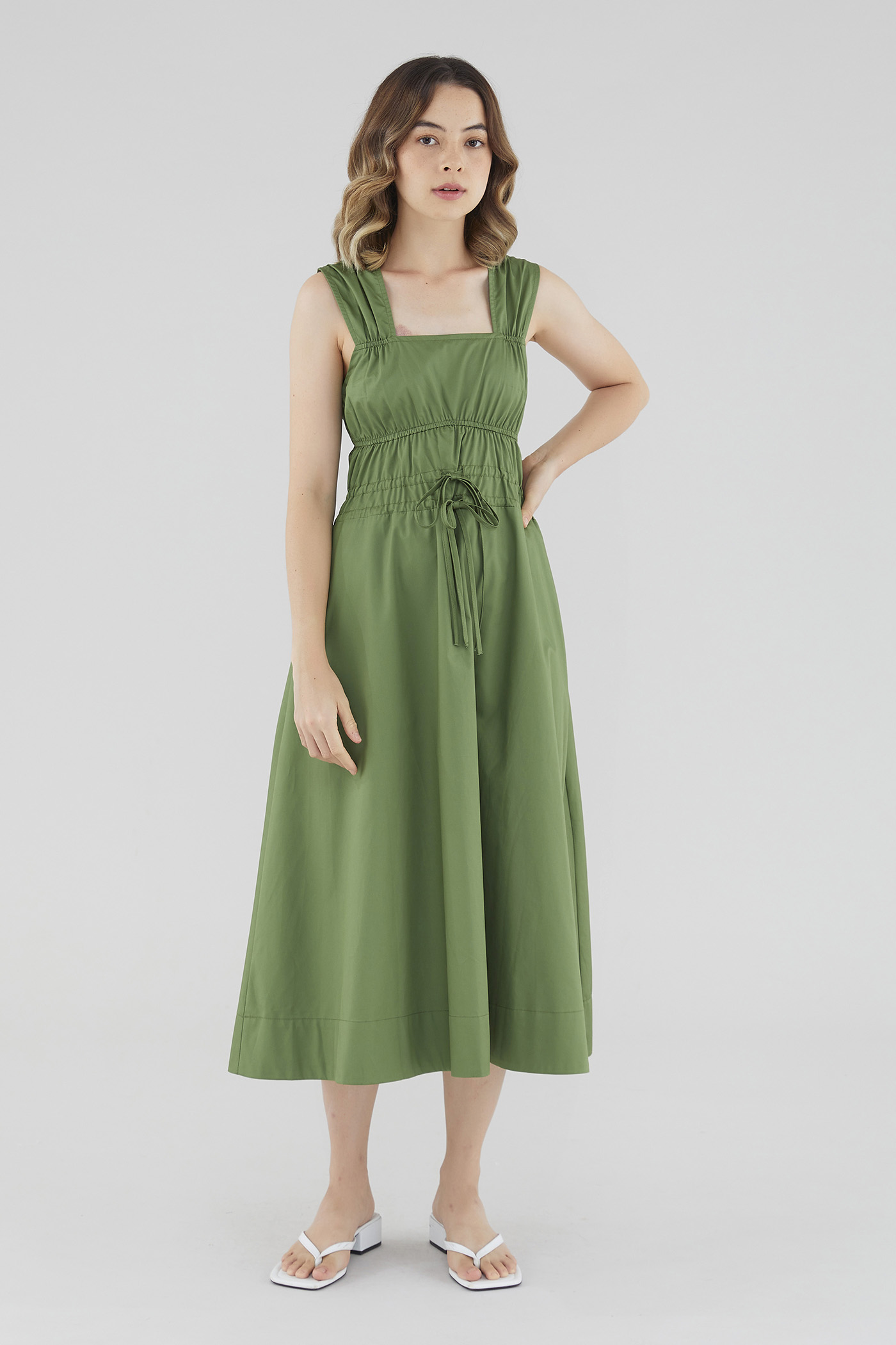 Ferryn Tie-Waist Dress