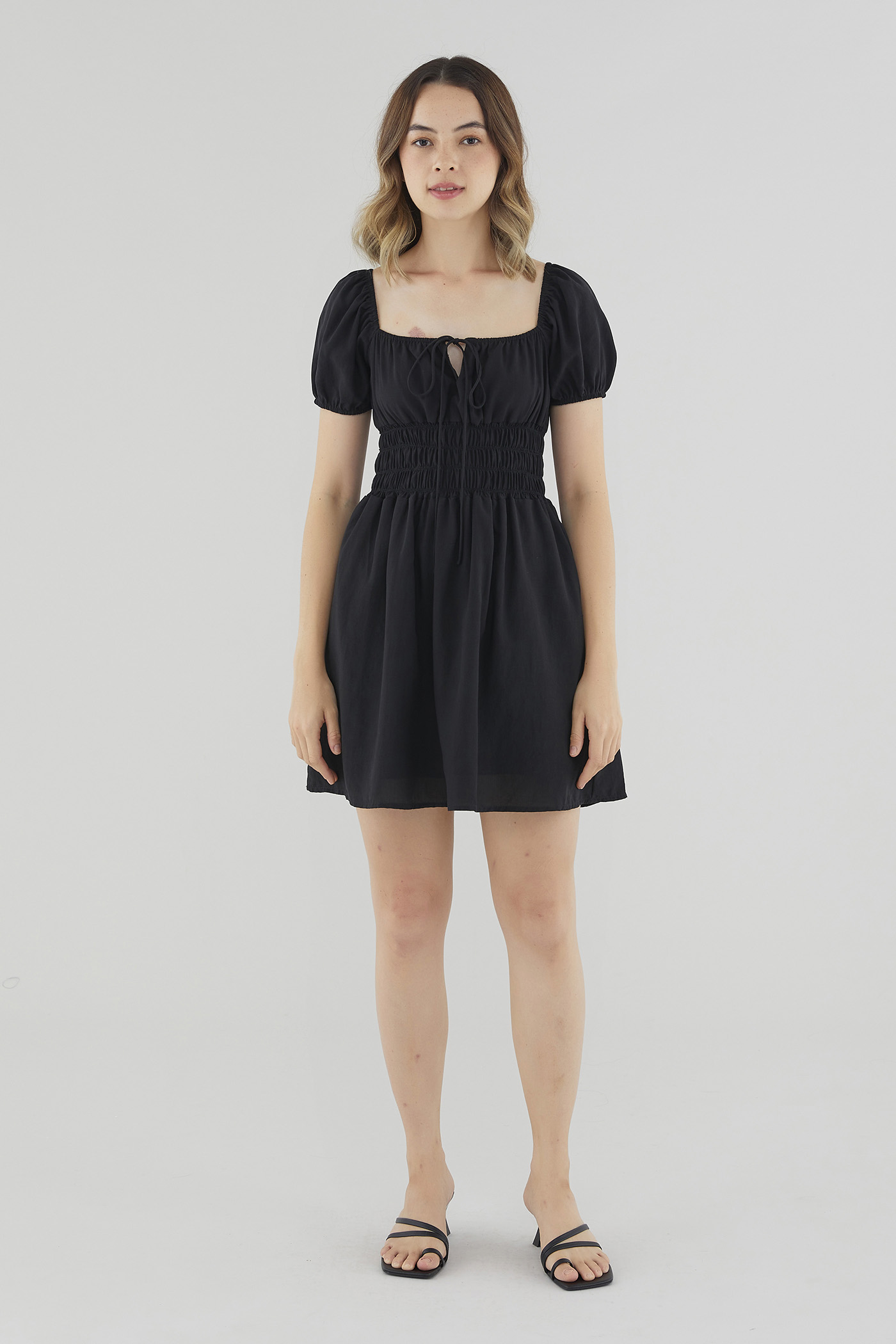 Hilaree Shirred Dress