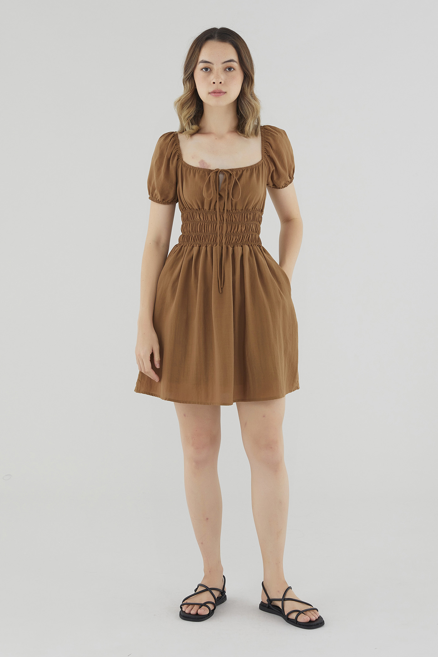 Hilaree Shirred Dress