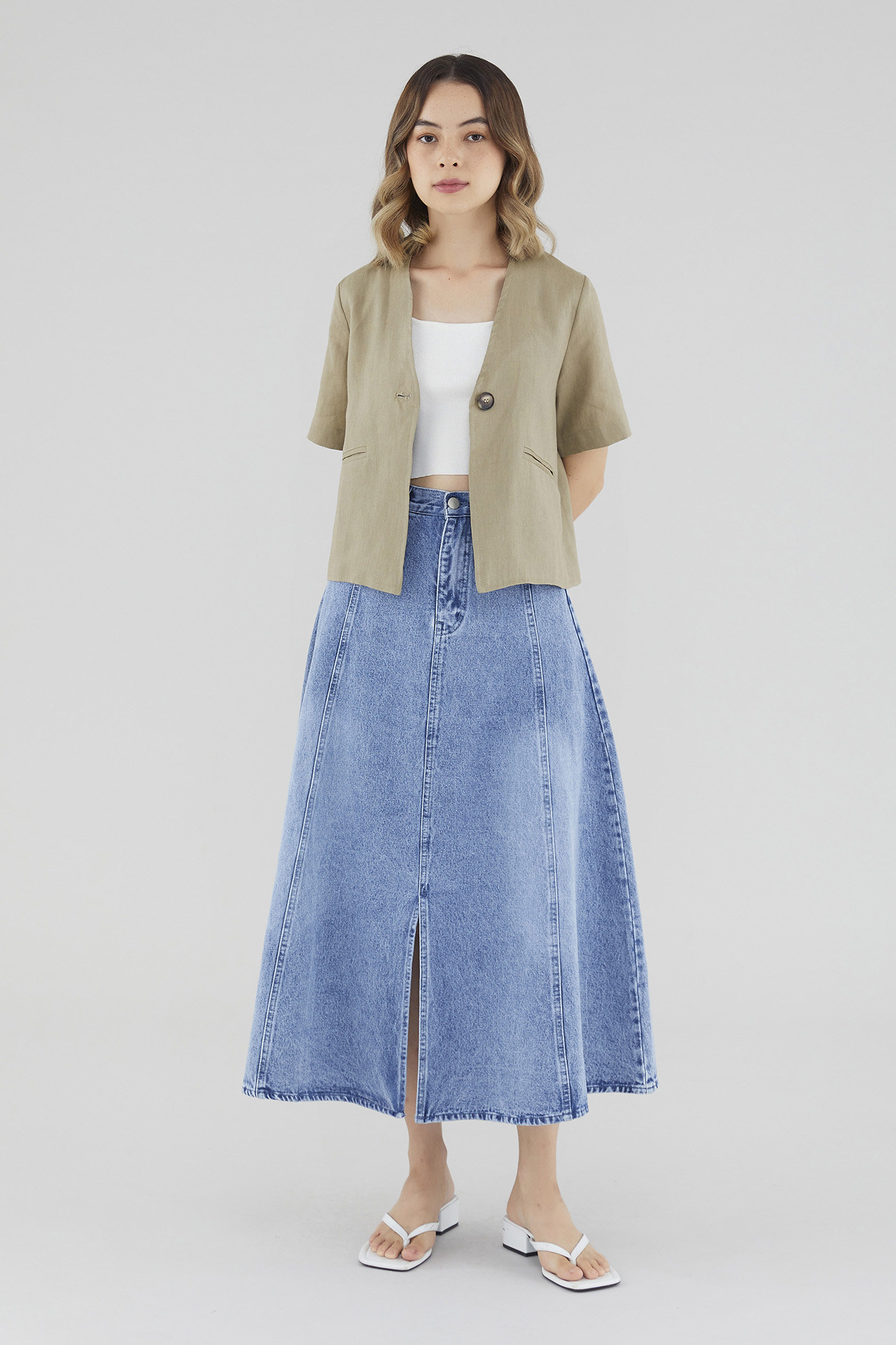 Aarona Denim Skirt