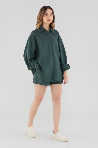 Malitta Linen Oversized Shirt