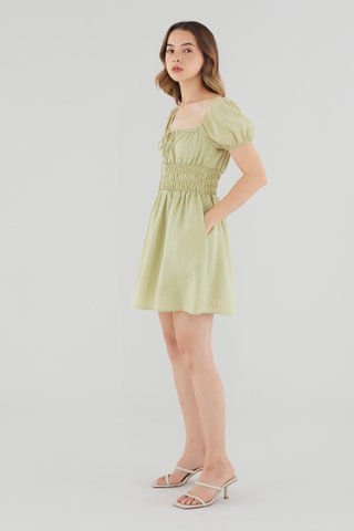 Hilaree Shirred Dress