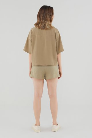 Zabina Relaxed Utility Shirt