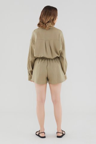Malitta Linen Oversized Shirt
