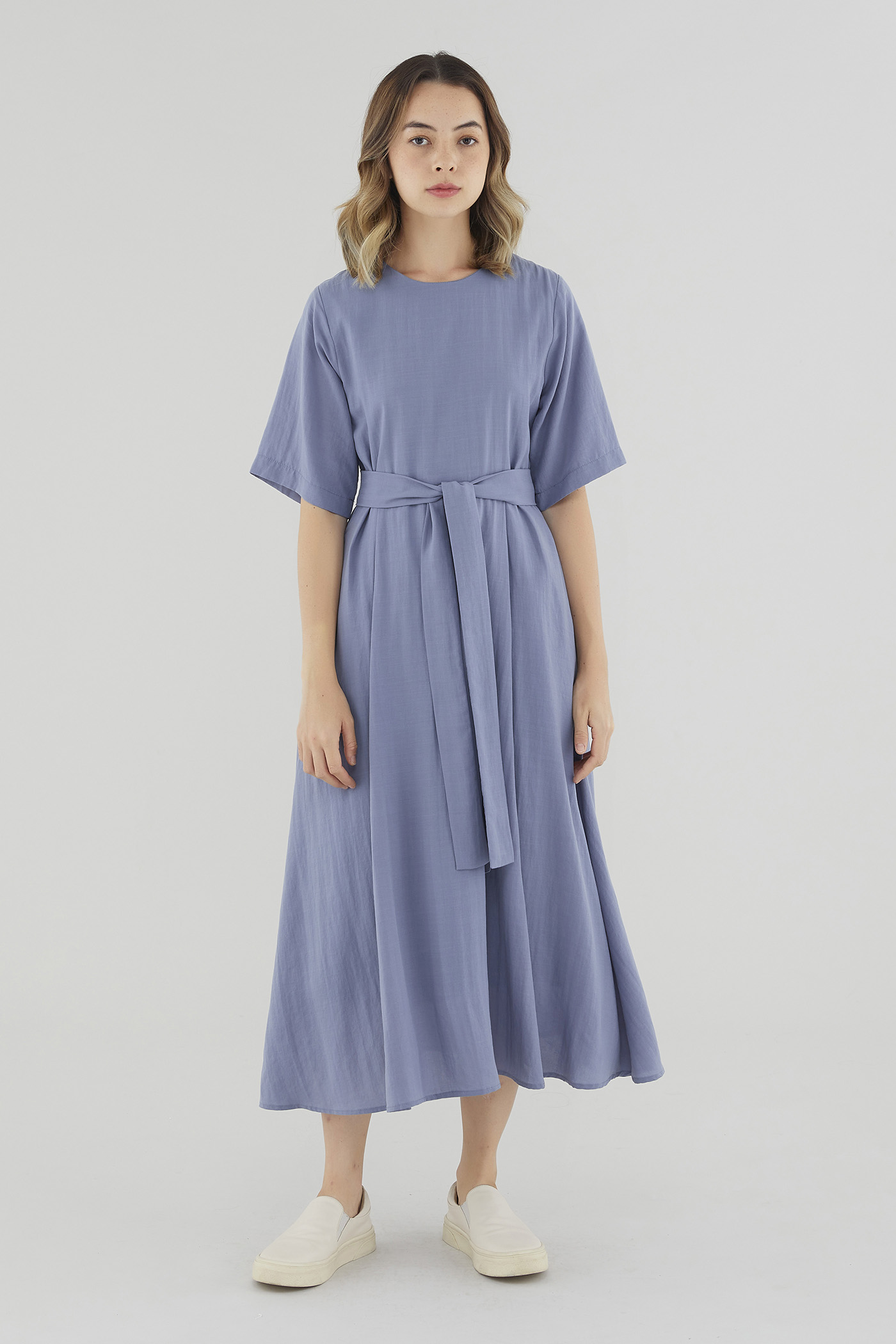 Bertine Belted Dress