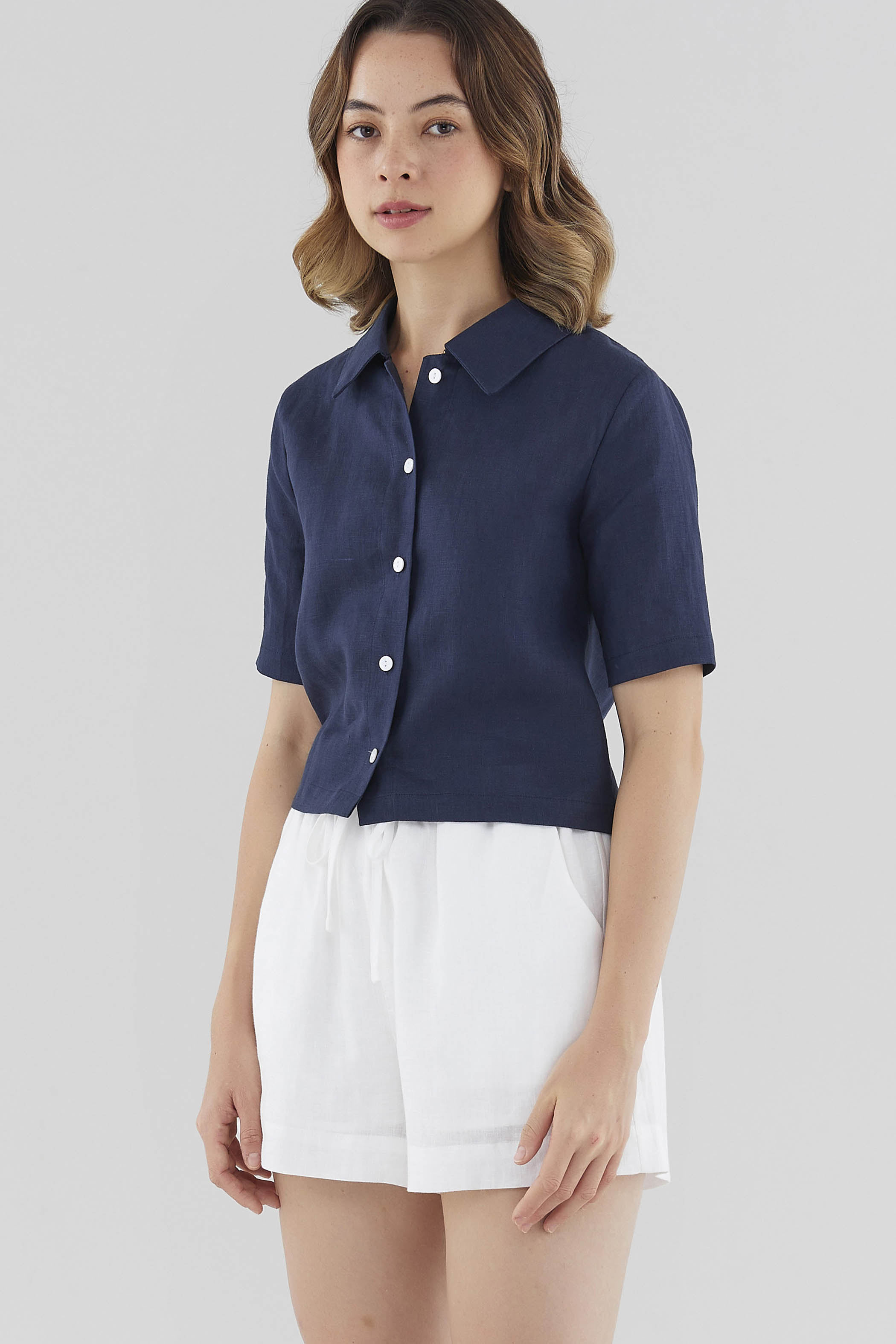 Veerle Linen Relaxed Shirt