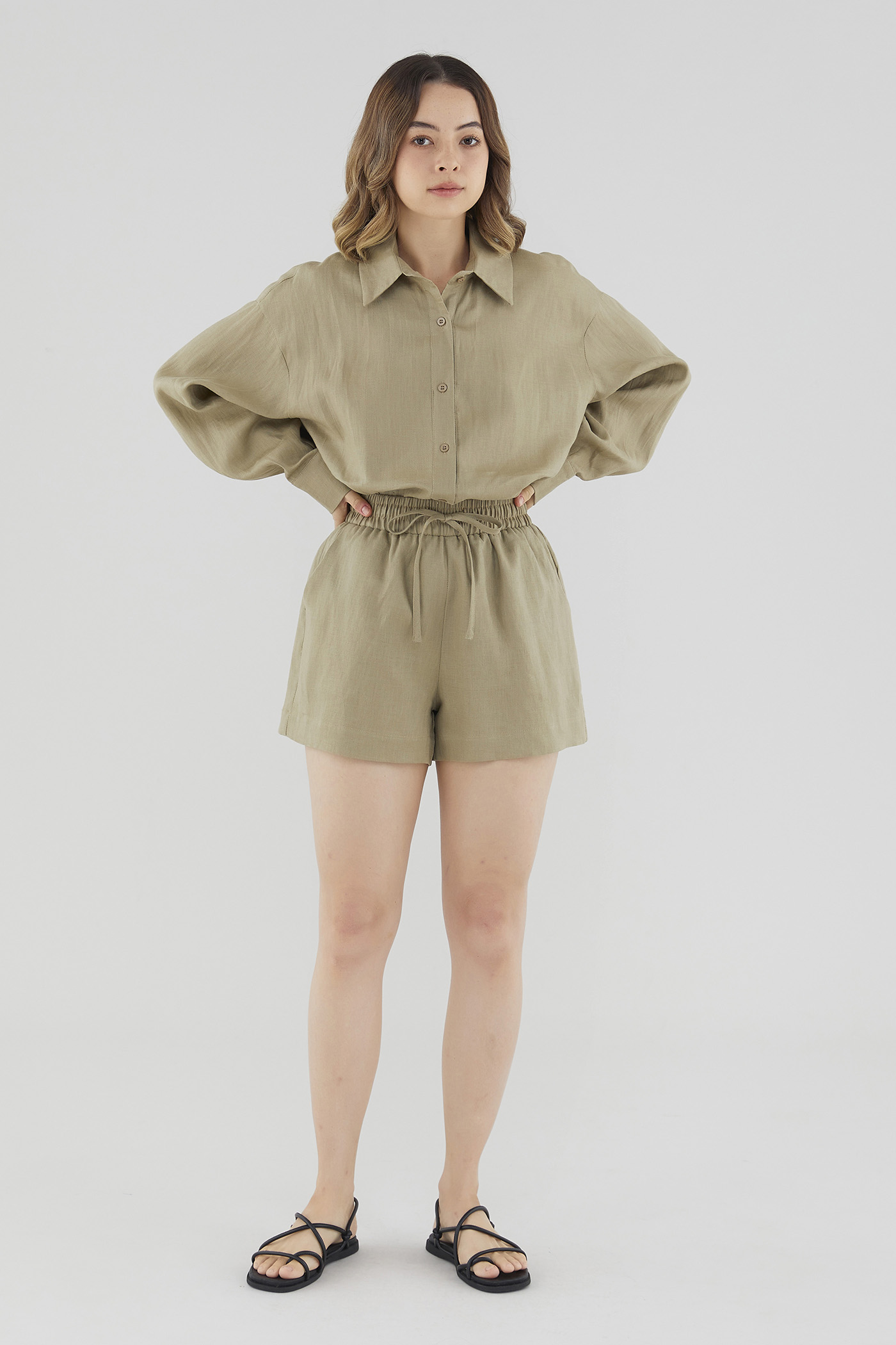 Bonita Linen Relaxed Shorts