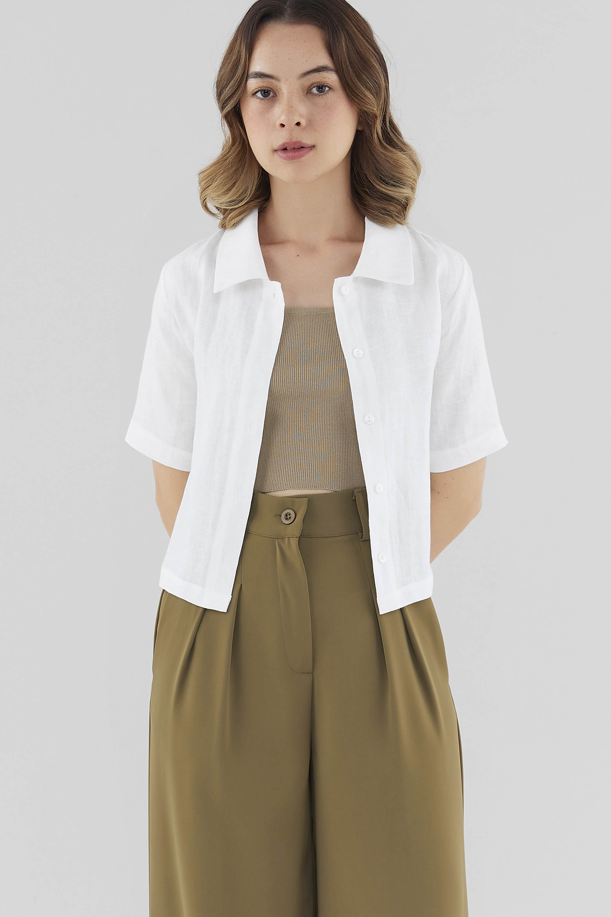 Veerle Linen Relaxed Shirt