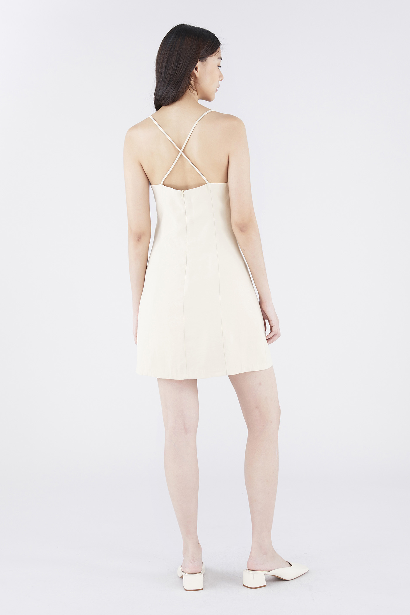 Ivelyn Cross Back Dress