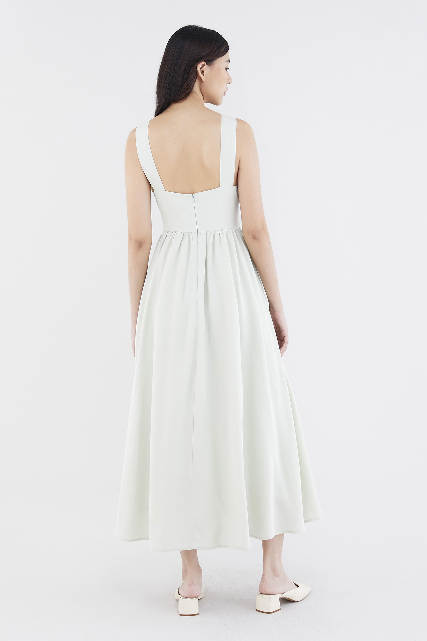 Hazell Padded V-Neck Dress