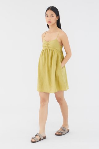 Lennox Linen Mini Dress