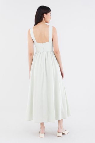 Hazell Padded V-Neck Dress