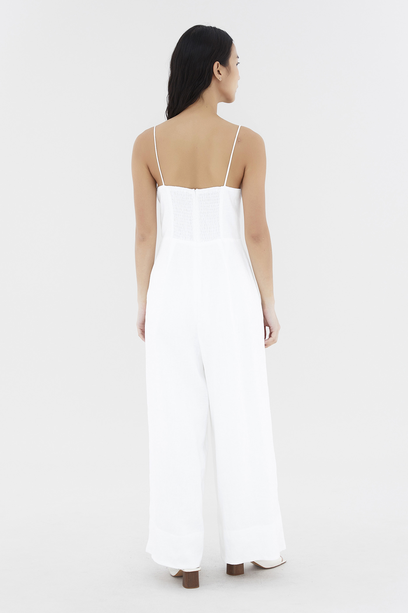 Henzo Linen Wide Leg Jumpsuit