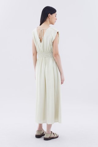 Selane Smock-Waist Dress