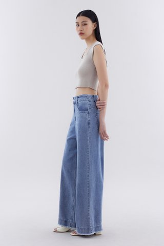 Phonyx Square-Neck Crop Top